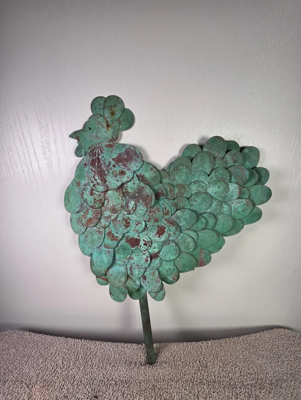 N/A metal rooster